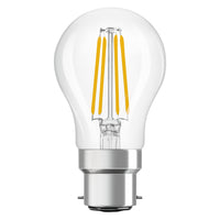 OSRAM LED Lampe LED Retrofit CLASSIC P 4W 827 Clear B22d, 470 lm, 2700 K, Warmweiß