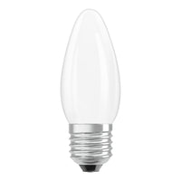 OSRAM LED-Lampen, klassische Minikerzenform, 25 Watts Ersatz, E27, B-shape, 2700 Kelvin, Warm weiß, Klares Glas, single Pack