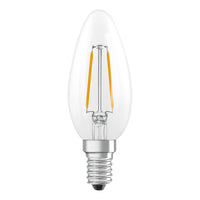 OSRAM Retrofit Classic B LED Lampe Kerzenform (ex 25W) 2,5W / 4000K Kaltweiß E14
