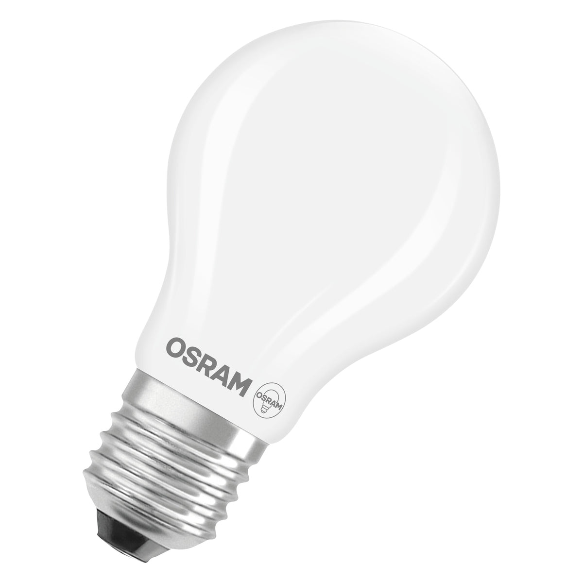 OSRAM LED CLASSIC A ENERGY EFFICIENCY A DIM in A-Form, LED-Lampe, Bleifreies Glas, Klar, 2,2 W, (ex 40 W), 470 lm, Kaltweiß, 4000 K, Dimmbar, Energieeffizienzklasse: A