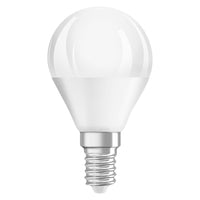 OSRAM Matter SMART+ LED Lampe CLASSIC P, RGB, Frost-Optik, 4,9W, 470lm, E14