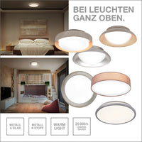 OSRAM ORBIS Slim Moia Deckenleuchte, schwarz, 36W, 4500lm