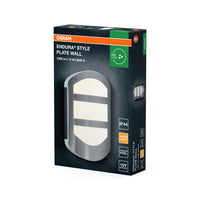OSRAM ENDURA® Style Plate Wall LED Wandleuchte 12W / 3000K Warmweiß