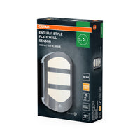 OSRAM ENDURA® Style Plate LED Wandleuchte mit Sensor 12,5W / 3000K Warmweiß