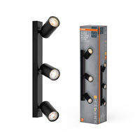 OSRAM LED SPOT OCTAGON Deckenleuchte 3 x 3,4W, GU10, 690lm, schwarz