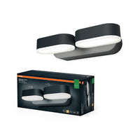 OSRAM LED Wand- und Deckenleuchte, Leuchte für Außenanwendungen, Warmweiß, 100,0 mm x 230,0 mm x 54,0 mm, ENDURA STYLE MINI SPOT
