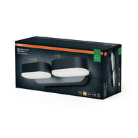 OSRAM LED Wand- und Deckenleuchte, Leuchte für Außenanwendungen, Warmweiß, 100,0 mm x 230,0 mm x 54,0 mm, ENDURA STYLE MINI SPOT