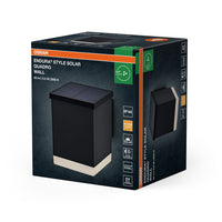 OSRAM ENDURA STYLE SOLAR QUADRO WALL Außenwandleuchte, 0,5W, 50lm