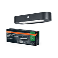OSRAM ENDURA Style Oval Solar-Wandleuchte, Sensor, 4000K