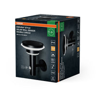OSRAM ENDURA® STYLE SOLAR DOUBLE CIRCLE Wall Double Circle 6W BK