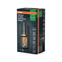 OSRAM ENDURA CLASSIC ISIDOR W Sensor Außenwandleuchte, dunkelgrau