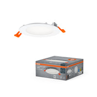 OSRAM RECESS SLIM DOWNLIGHT LED Deckenleuchte, Ø 120mm, 220…240V 8W / 4000K Kaltweiß