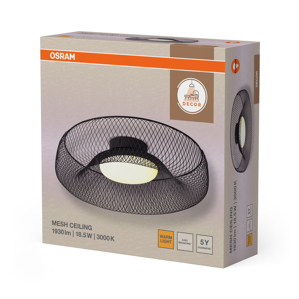 Decor Mesh Ceiling 18.5W 830 Black