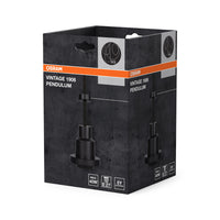 OSRAM Vintage 1906® Pendulum Pendelleuchte Schwarz E27