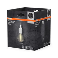 OSRAM Vintage 1906® Pendelleuchte BELL E27, weiß