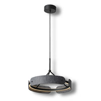 OSRAM DECOR Curve Felt Pendelleuchte 33W 830 Dunkelgrau