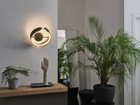 OSRAM DECOR Curve Felt Wandleuchte 20W 830 Dunkelgrau