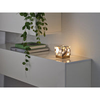 OSRAM DECOR Gleam Tischleuchte, 2W Touch CCT, dimmbar, weiß