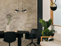 OSRAM DECOR Kyoto Double Pendelleuchte 20W 930 CLICK DIM Schwarz