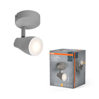 OSRAM LED SPOT PEAR Deckenanbau-Spot, gr, 4,3W, 840lm