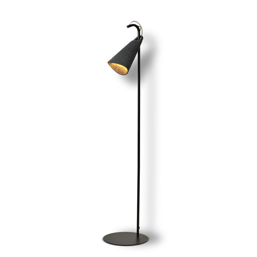 OSRAM Decor Bell Stehleuchte E27 Schwarz 250mm, Stehlampe, Metall, PCR, mit flexibel einstellbarem Schirm