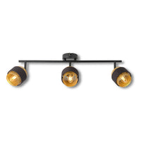 OSRAM DECOR Spot Hornet Deckenleuchte 3X2.8W, E14, 250lm, 2700K, Schwarz