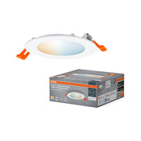 OSRAM Matter SMART+ RECESS SLIM DOWNLIGHT Ø 120mm TW 8W Tunable White, 3000…6500K
