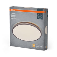 OSRAM ORBIS DUBLIN Deckenleuchte, silber, 36W, 4150lm