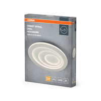 OSRAM ORBIS SPIRAL OVAL Deckenleuchte, weiß, 37W, 4000lm