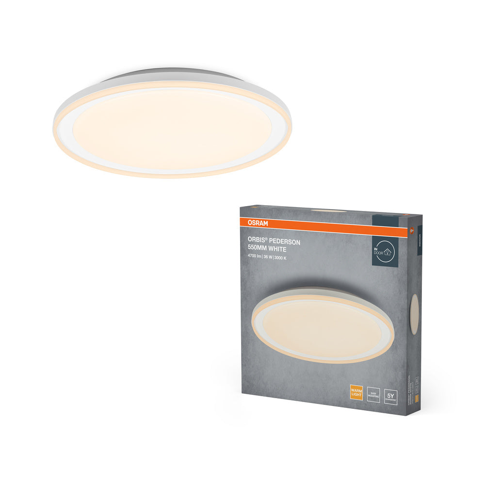 OSRAM ORBIS Pederson Deckenleuchte 36W 550mm weiß