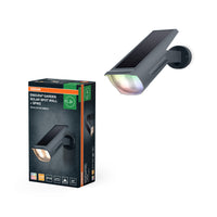 OSRAM Gartenleuchte solar LED: für Wand/Boden, ENDURA GARDEN SPOT / 0,50 W, 3.6 V, Warm weiß, 3000 K, IP44