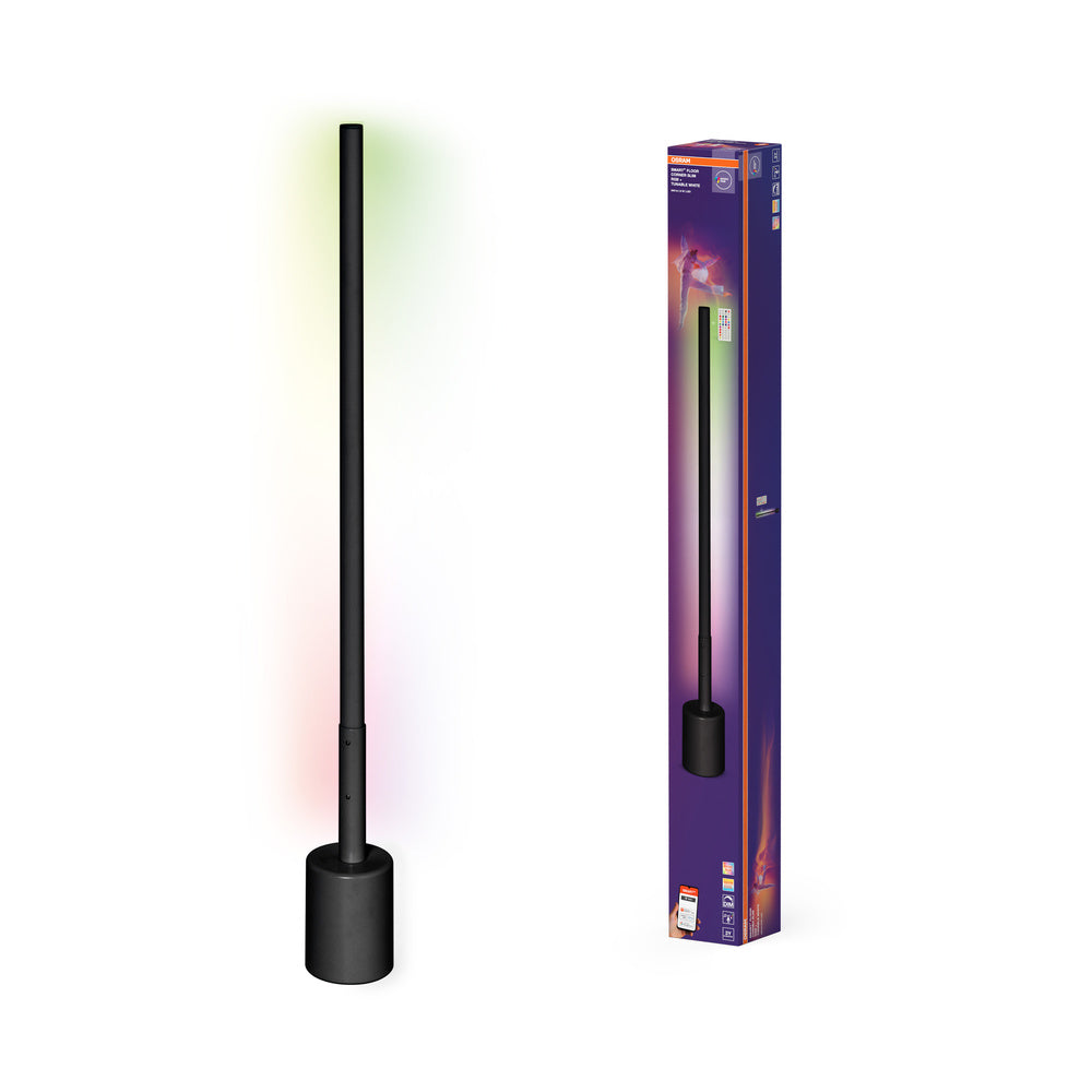 OSRAM SMART+ Wifi LED Eck-Stehleuchte, schwarz, 8W, 540lm, 2700 - 6500K