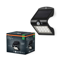 OSRAM ENDURA Solar-Sensor-Flutlicht, schwarz, 1,5W, 200lm