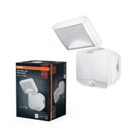 OSRAM Battery Spotlight, Außenleuchte, Weiß, 4W, 4000K, IP54, Licht- und Bewegungssensor, batteriebetrieben, einfache Montage, 260 lm
