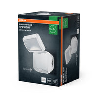 OSRAM Battery Spotlight Sensor, Außenleuchte, Weiß, 4W, 4000K