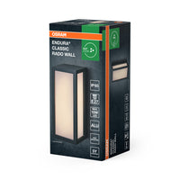OSRAM ENDURA CLASSIC RADO W Außenwandleuchte, dunkelgrau