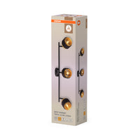 OSRAM DECOR Spot Hornet Deckenleuchte 3X2.8W, E14, 250lm, 2700K, Schwarz