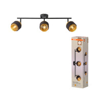 OSRAM DECOR Spot Hornet Deckenleuchte 3X2.8W, E14, 250lm, 2700K, Schwarz