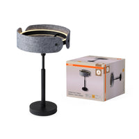 OSRAM DECOR Curve Felt Tischleuchte 19W 830 Dunkelgrau