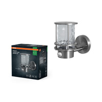 OSRAM ENDURA Classic Wandleuchte mit Sensor, Stahl, IP44