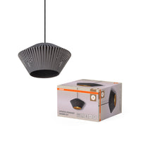 OSRAM DECOR Stripes Pendelleuchte 305 1xE27 Dunkelgrau