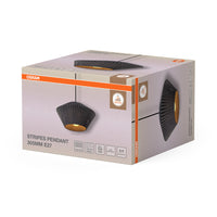 OSRAM DECOR Stripes Pendelleuchte 305 1xE27 Dunkelgrau