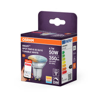OSRAM Zigbee SMART+ SPOT TW, LED retrofit Reflektorlampe , Farbtemperatur einstellbar, PAR16, GU10