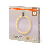 OSRAM DECOR Aura Pendelleuchte Vertical, 18W, 3000K, 2000lm, Click DIM