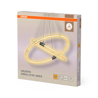 OSRAM DECOR Celestio Pendelleuchte, 21W, 3000K, 2400lm, Warmweiß, Click DIM