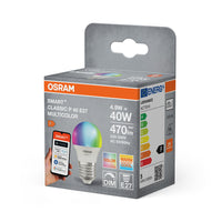 OSRAM SMART+ Matter Classic shapes Multicolor 4.9W 827–865 Multicolor E27 Single-Pack
