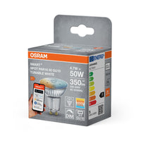 OSRAM Matter SMART+ LED Lampe Spot Tunable Weiß (ex 40W) 5W / 2700-6500K GU10