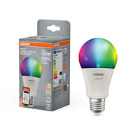 OSRAM Matter SMART+ LED Lampe CLASSIC A, RGB, Frost-Optik, 14W, 1521lm, E27