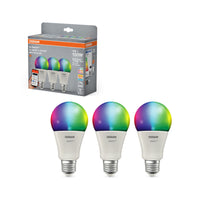 OSRAM SMART+ Matter Classic shapes Multicolor 14W 827–865 Multicolor E27 3er-Pack