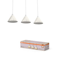 OSRAM DECOR Pendelleuchte 3-flammig Decor Pulp weiß, E14